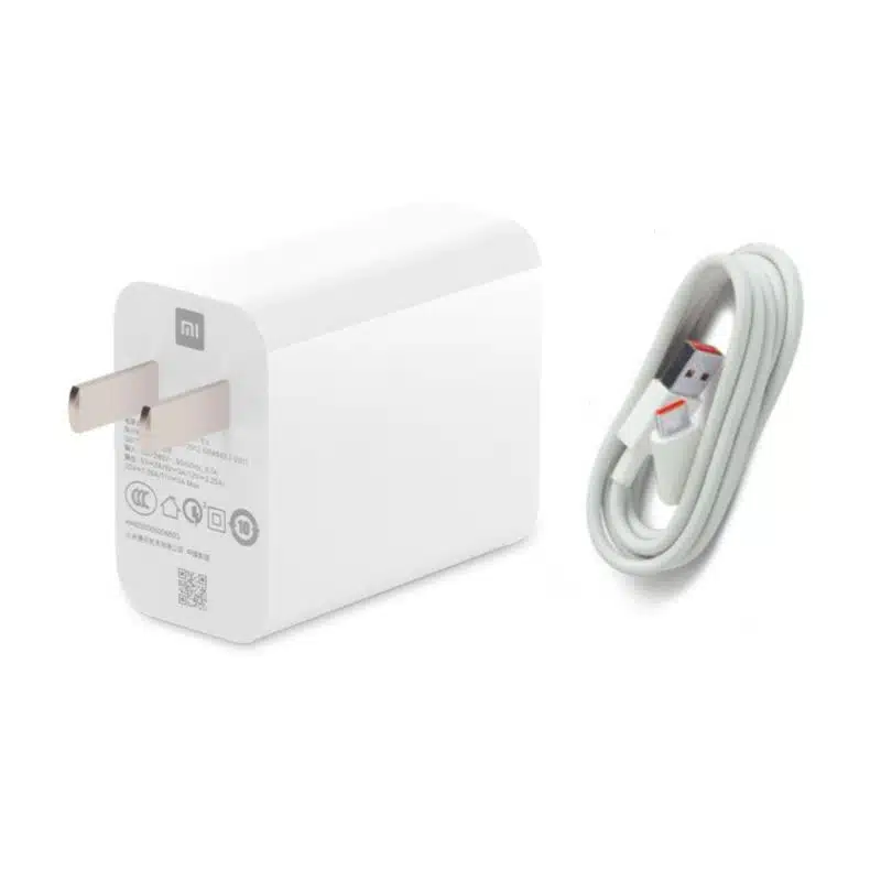 Xiaomi-Mi-33W-Fast-Charger-Travel-Adapter-With-USB-A-to-USB-C-Cable