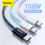 Baseus Cable Type-C to Type-C Dynamic Series Fast Charging Data Cable 100W 2m Slate Gray