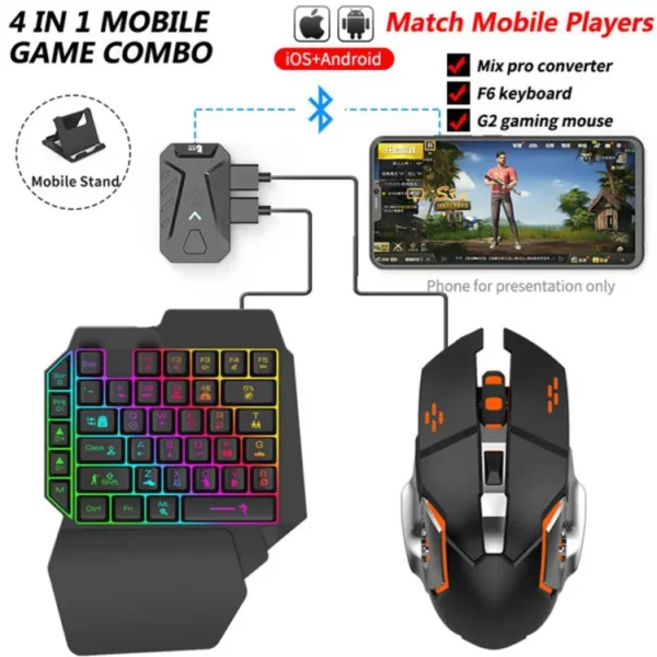 4 IN 1 Mobile Game Combo Pack