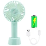 Mini Rechargeable Usb Charging Portable Hand Fan Multicolor