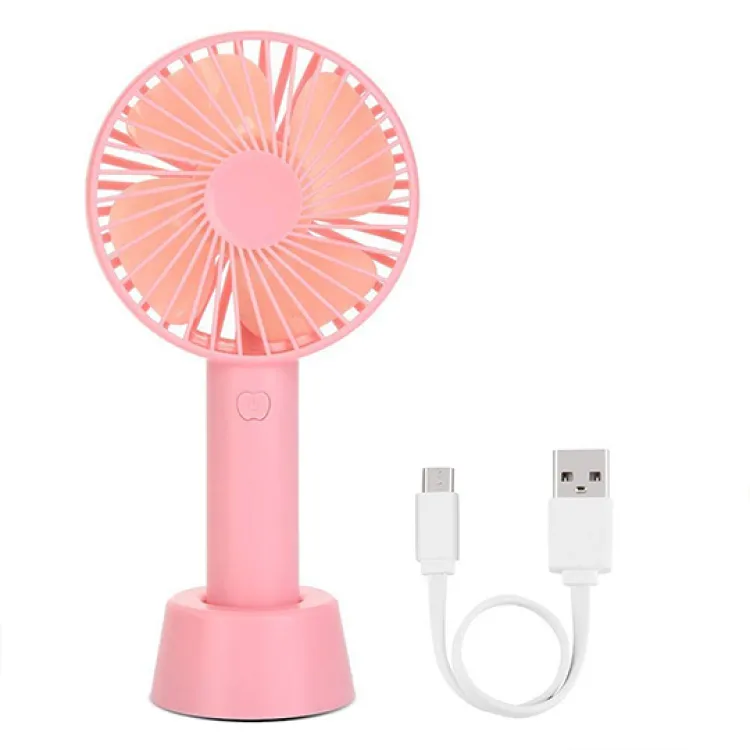 Mini Rechargeable Usb Charging Portable Hand Fan Multicolor