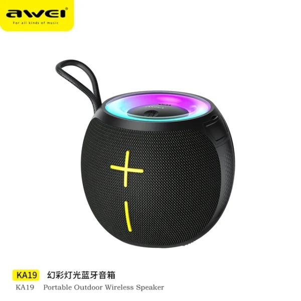 Awei KA19 360° Stereo Sound Portable Bluetooth Speaker