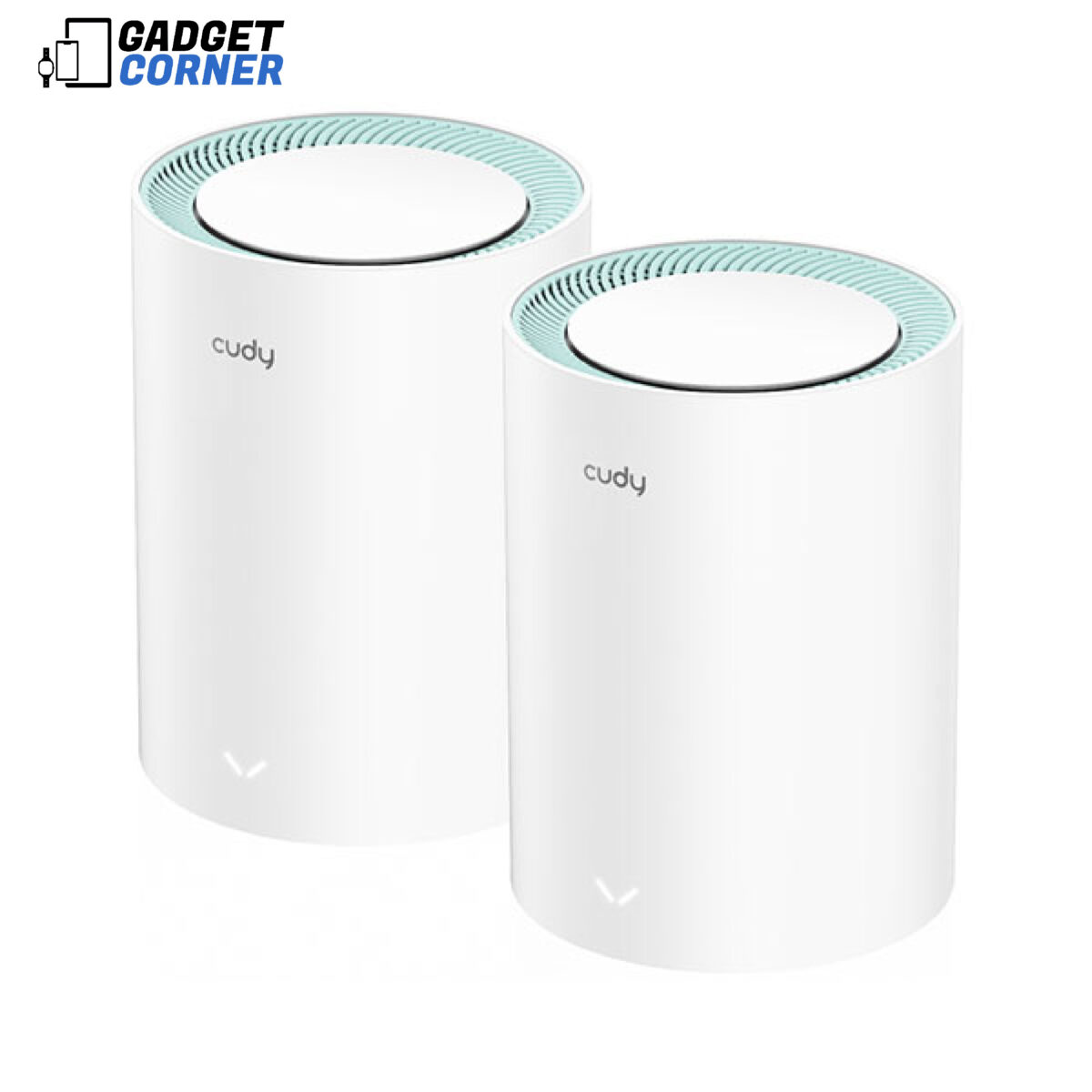 Cudy M1300 AC1200 1200mbps Gigabit Whole Home Mesh WiFi Router (2 Pack)