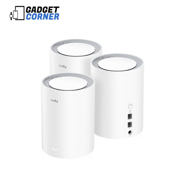 Cudy M1800 AX1800 Whole Home Mesh WiFi 6 Router (3 Pack)