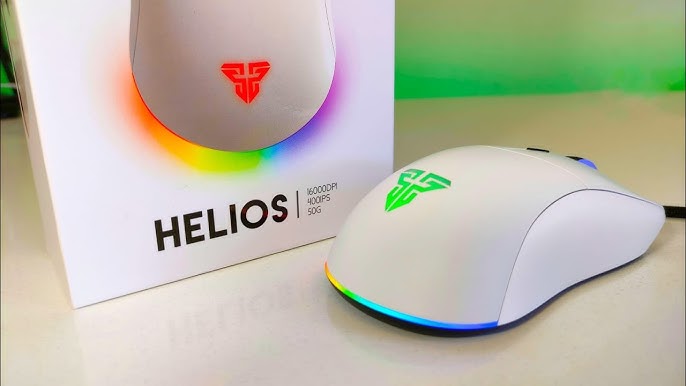 Fantech Helios UX3 Space Edition RGB Gaming Mouse White