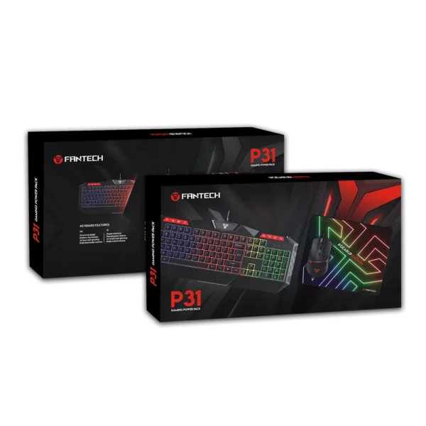 Fantech P31 Keyboard, Mouse & Mousepad Combo