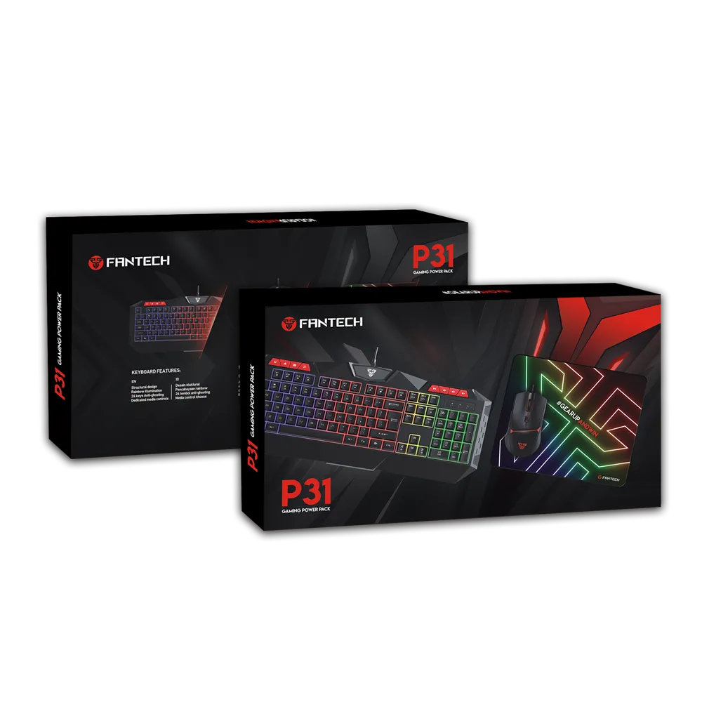 Fantech P31 Keyboard, Mouse & Mousepad Combo