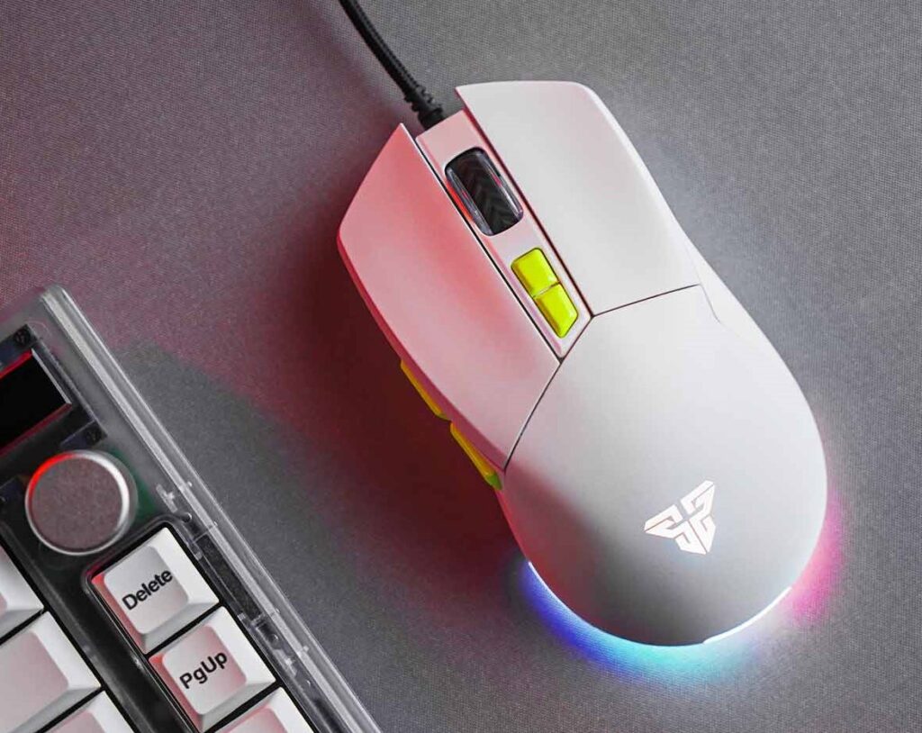 Fantech-PHANTOM-II-VX6-Ergonomic-Macro-RGB-Gaming-Mouse-White