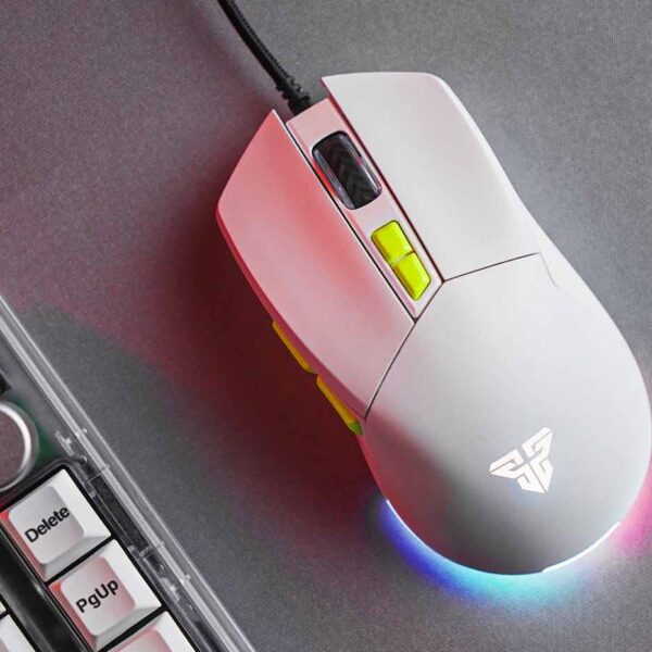 Fantech-PHANTOM-II-VX6-Ergonomic-Macro-RGB-Gaming-Mouse-White