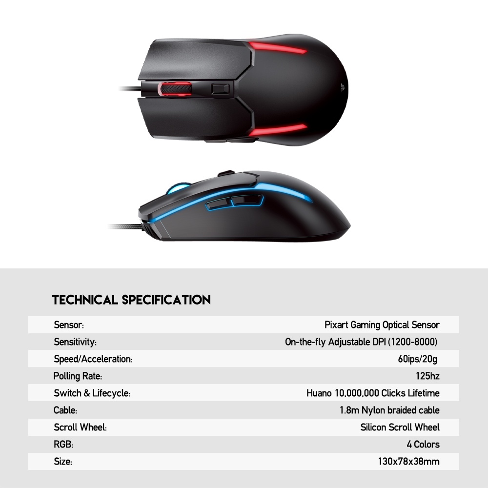 Fantech VENOM II WGC2 Black Wireless Gaming Mouse