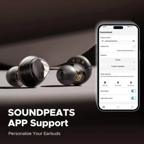 SoundPEATS Engine4 Wireless Earbuds.