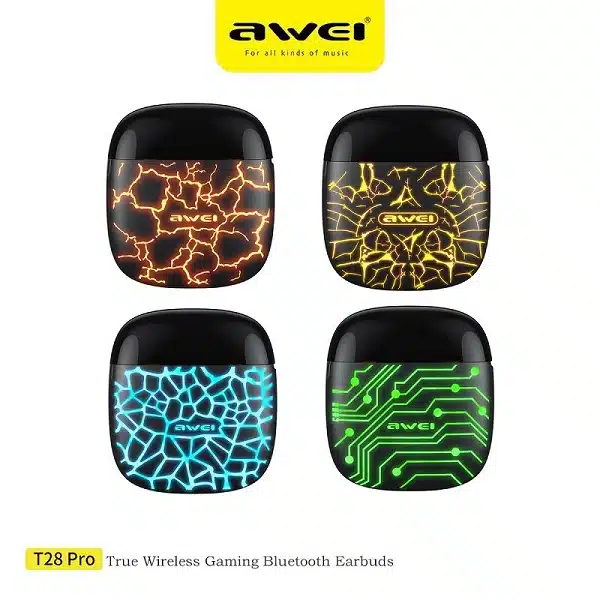 Awei T28 Pro TWS Gaming Earbuds