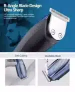 HTC AT-1210 Rechargeable Hair Clipper Trimmer - Image 3