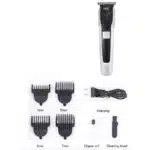 HTC AT-538 Rechargeable Hair and Beard Trimmer - Image 3