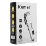 Kemei KM-809A Digital Electric Rechargeable Hair Trimmer