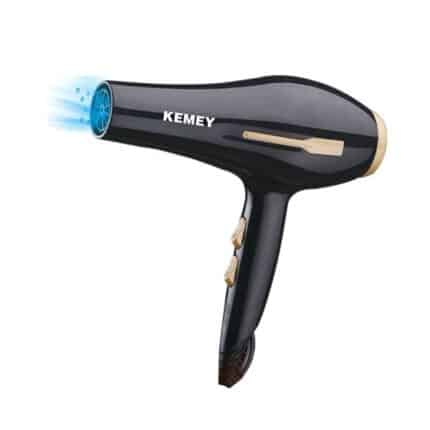 Kemey KM-2376/2378 3000W (2 in 1) Powerful Professional Heavy Duty Hair Dryer Black