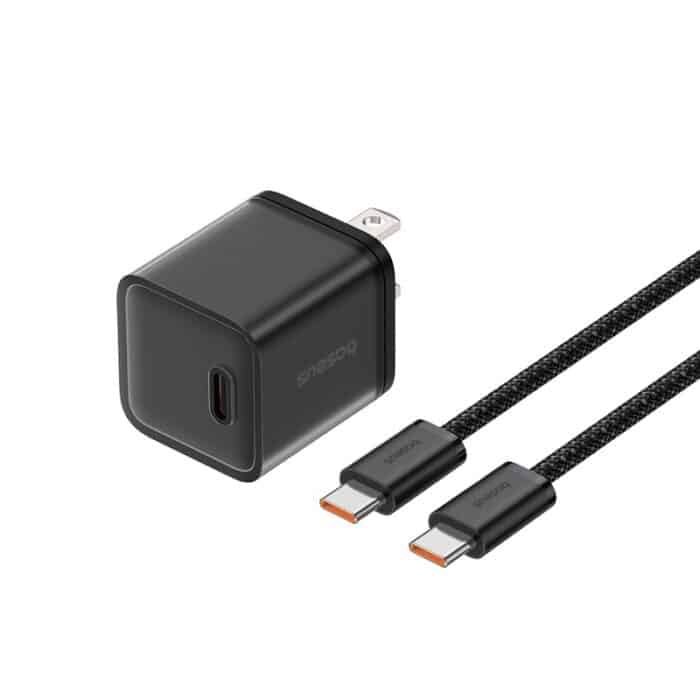 Baseus Charger 30W GAN5S With Type-c to Type-c Cable