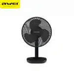 Awei F23 Mini Portable USB Rechargeable Desk Fan - Image 2