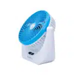 JY Super JY-1880 lithium rechargeable mini table fan with LED light - Image 3