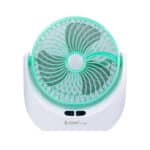 JY Super lithium rechargeable mini table fan with LED light - JY-1880