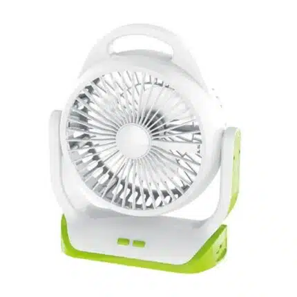 Joykaly YG-729 Rechargeable AC/DC 8 Inch Fan with LED Light