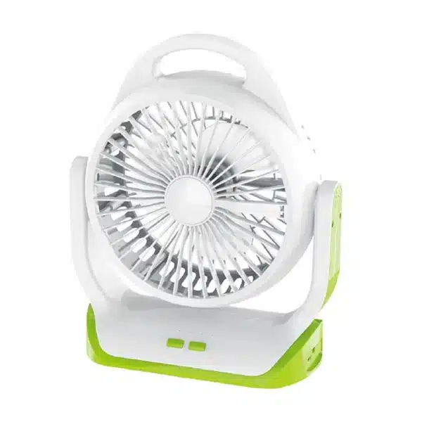 Joykaly YG-729 Rechargeable AC/DC 8 Inch Fan with LED Light