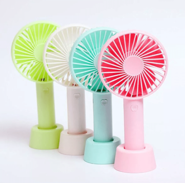 Mini USB Lithium Battery Rechargeable Hand Fan