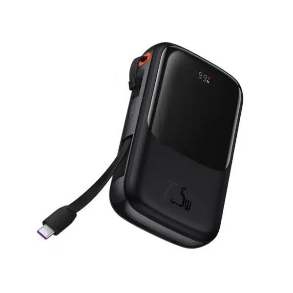 Baseus Power Bank QPOW Pro+ 22.5W 20000mAh With Built-in Type-c Cable