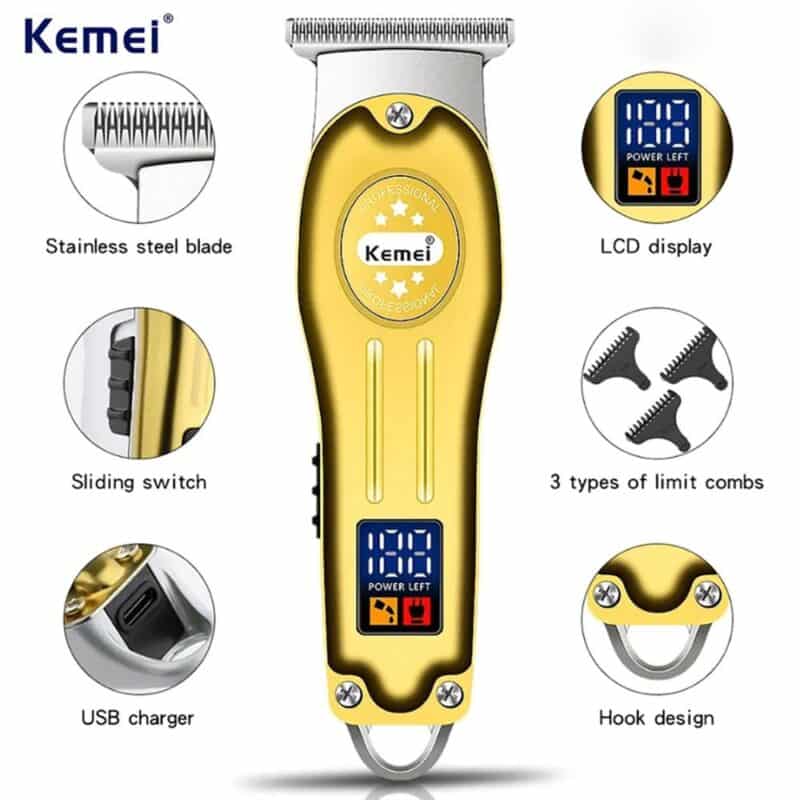 HTC AT-176 Beard Trimmer and Hair Clipper for Men
