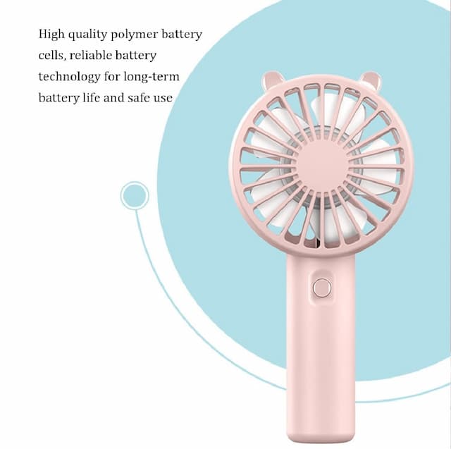 Handheld Fan Portable USB Rechargeable Desk Small Cooling Fan