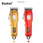 Kemei KM-802 Metal Engraving Hair Clipper with LED Display - Image 5