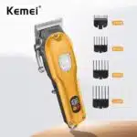 Kemei KM-802 Metal Engraving Hair Clipper with LED Display - Image 6