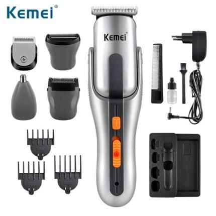 Kemei KM-680A Multi-groom 8 in 1 Grooming Kit Face Hair and Body for Men
