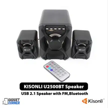 Kisonli U2500BT speaker with remote