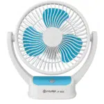 JYSUPER JY-2523 ACDC Rechargeable 3600mAh Lithium Battery Four Speed Modes Portable Desk Fan