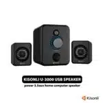 KISONLI U-3000 USB POWER 3.5AUX HOME COMPUTER SPEAKER.