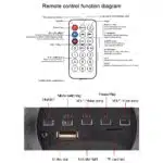 KISONLI U2500BT USB 2.1 Computer Bluetooth Speaker with FM TF AUX Remote Control