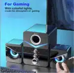 KISONLI U3100 Surround Bass Mini Speaker Stereo Multimedia Computer Portabel - Image 3