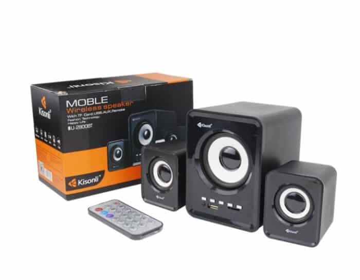 Kisonli U-2800BT Multimedia Wireless USB 2.0 Bluetooth Speaker