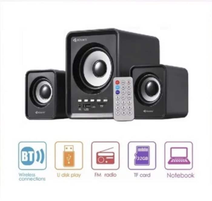 Kisonli U-2800BT Multimedia Wireless USB 2.0 Bluetooth Speaker