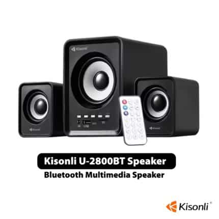 Kisonli U-2800BT Multimedia Wireless USB 2.0 Bluetooth Speaker