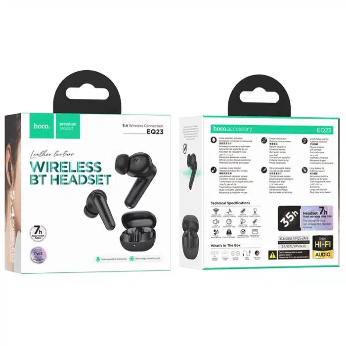 Hoco EQ23 Duke Ⅱ True Wireless Bluetooth Earbuds