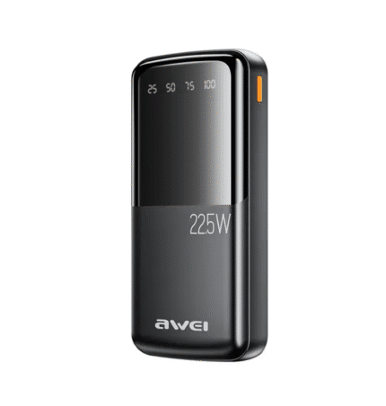 Awei P13K 20000mAh Super Fast Charge 22.5W PD+QC Digital Display Slim Powerbank