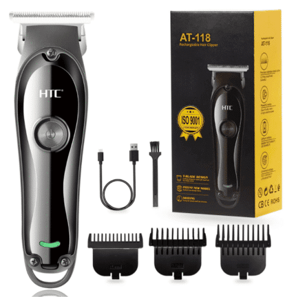 HTC AT-118 Zero Cutting Type-C Rechargeable Hair Trimmer