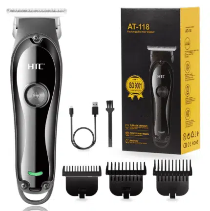 HTC AT-118 Zero Cutting Type-C Rechargeable Hair Trimmer