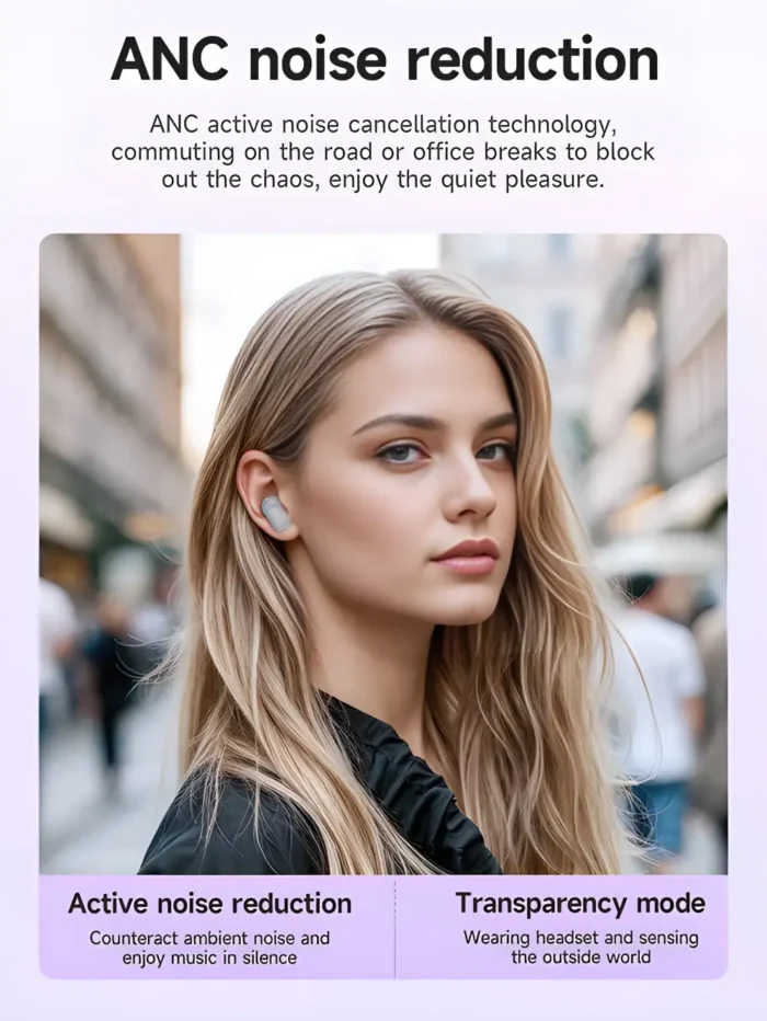 Hoco EQ17 ANC+ENC True Wireless Bluetooth Earbuds