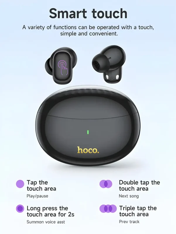Hoco EQ17 ANC+ENC True Wireless Bluetooth Earbuds