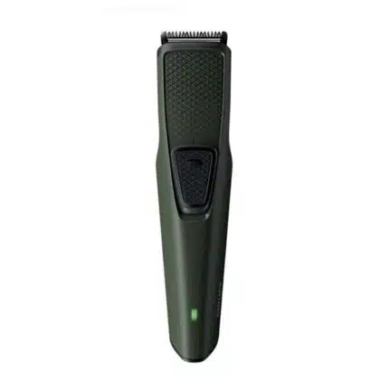 Shop the PHILIPS BT1230 Beard Trimmer – cordless, skin-friendly grooming with stainless-steel blades, USB charging, and up to 30 minutes runtime. Perfect for smooth, hassle-free trims at home.