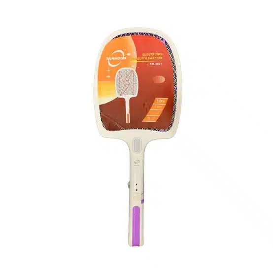 Sunmoon SM-3821 Mosquito Killing Bat 2 In 1 With Led Light