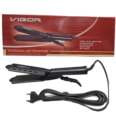 VIGOR Professional Hair Straightener with Ceramic Plates